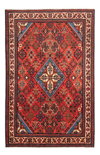 Perser Rug - Nomadic - 156 x 105 cm - red