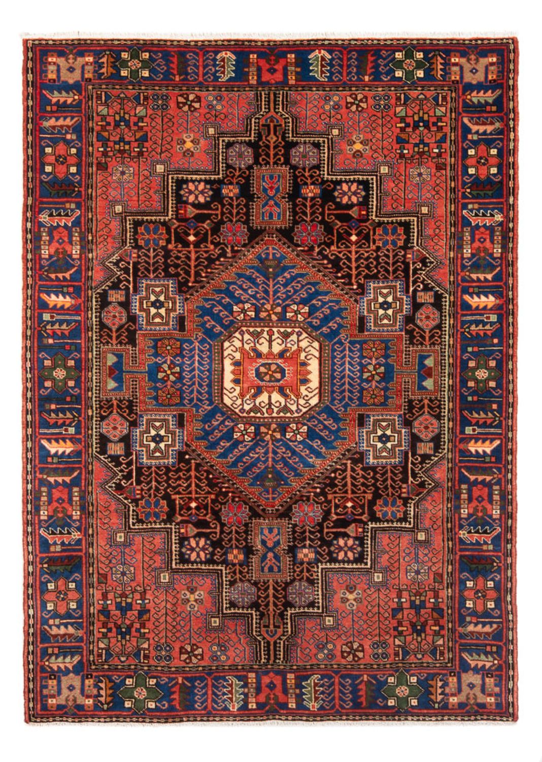 Perser Rug - Nomadic - 205 x 148 cm - blue