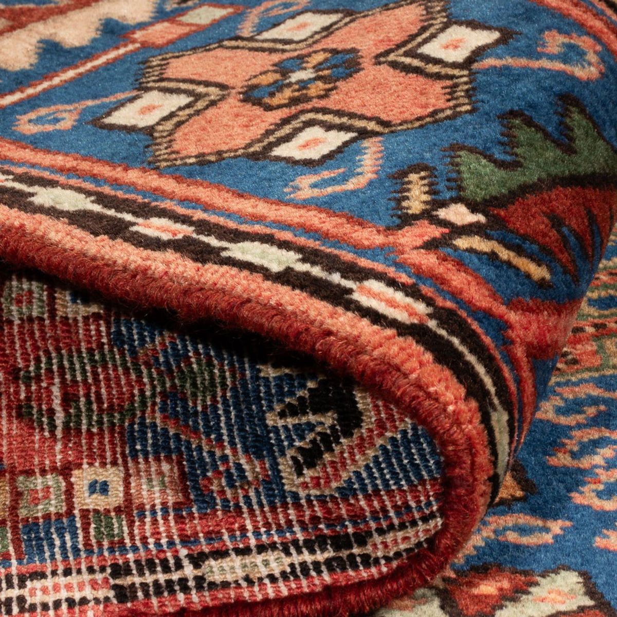 Perser Rug - Nomadic - 205 x 148 cm - blue