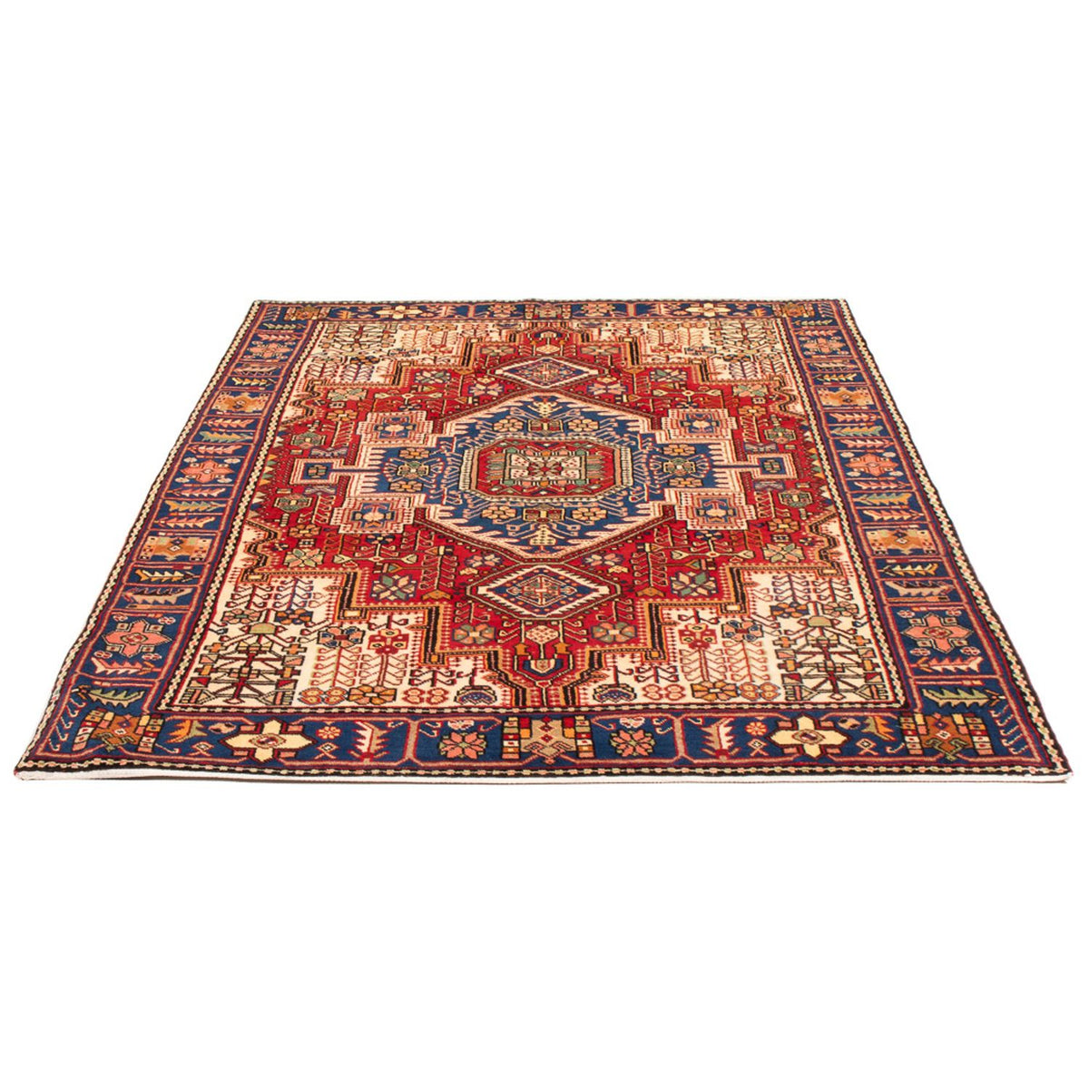 Perser Rug - Nomadic - 197 x 136 cm - blue