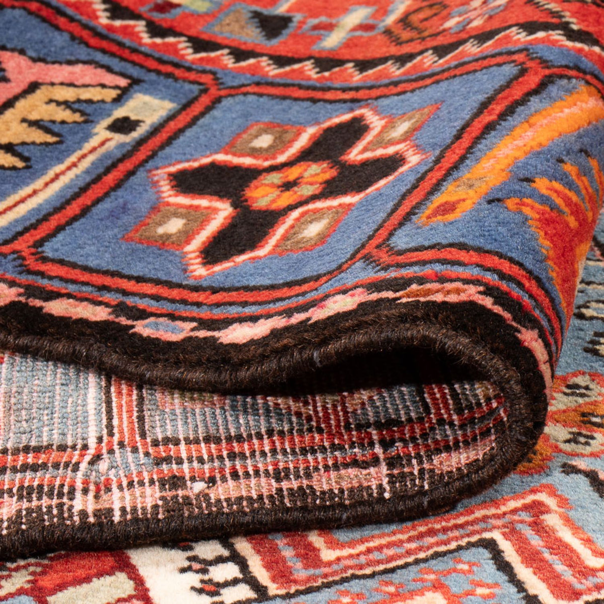 Perser Rug - Nomadic - 199 x 150 cm - blue