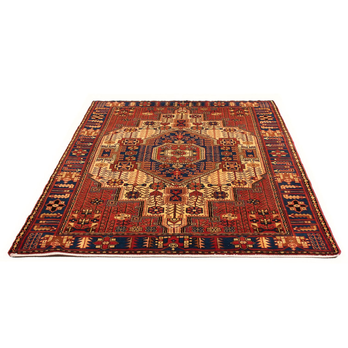 Perser Rug - Nomadic - 210 x 142 cm - blue