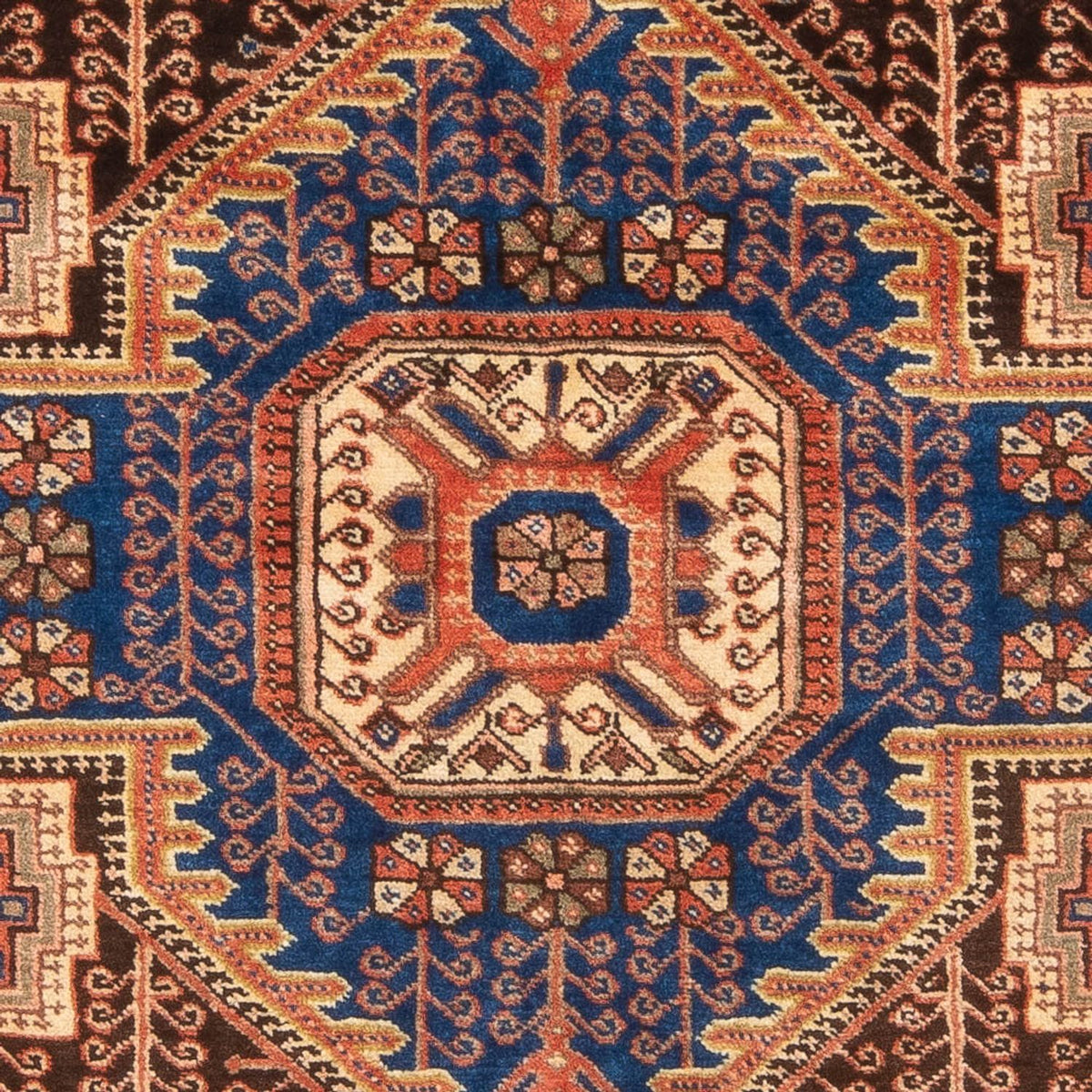 Perser Rug - Nomadic - 195 x 150 cm - blue