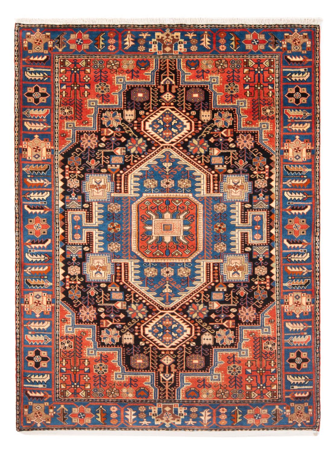 Perser Rug - Nomadic - 198 x 142 cm - blue