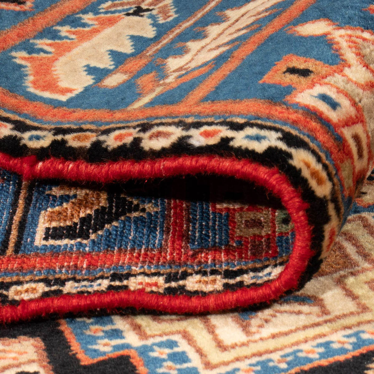 Perser Rug - Nomadic - 198 x 142 cm - blue