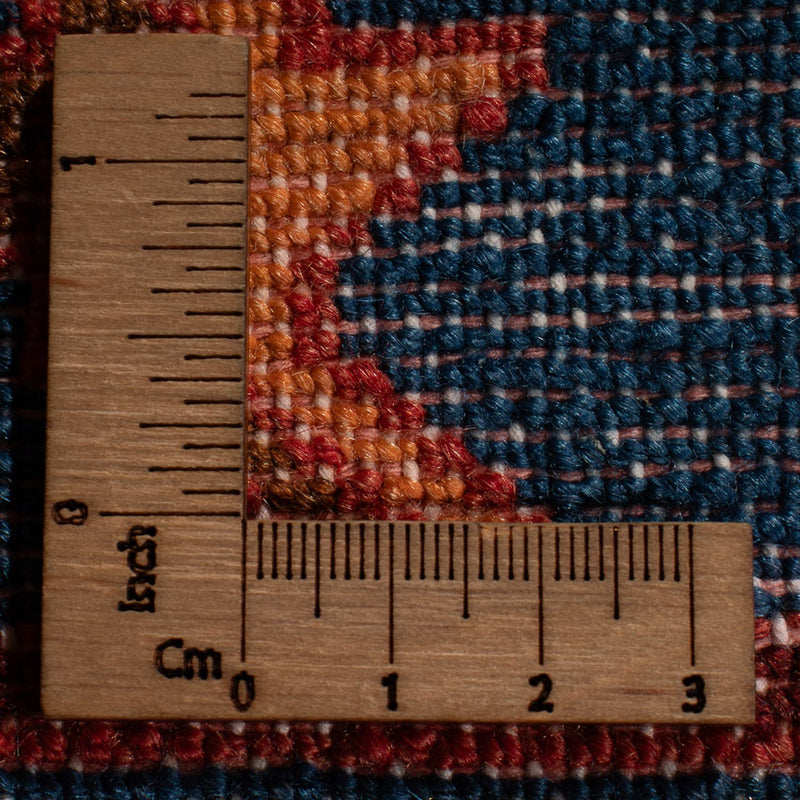 Perser Rug - Nomadic - 195 x 138 cm - blue