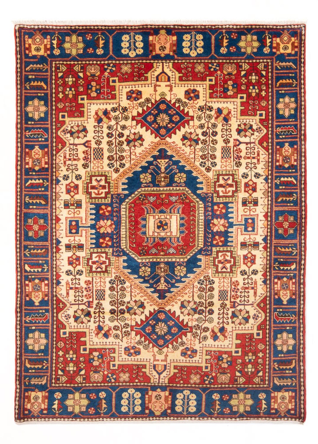 Perser Rug - Nomadic - 192 x 143 cm - blue