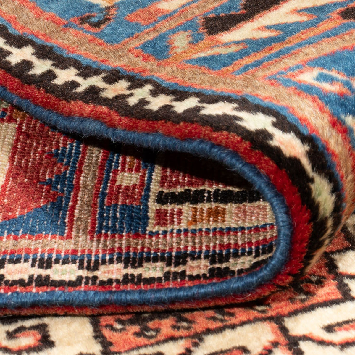 Perser Rug - Nomadic - 194 x 135 cm - blue