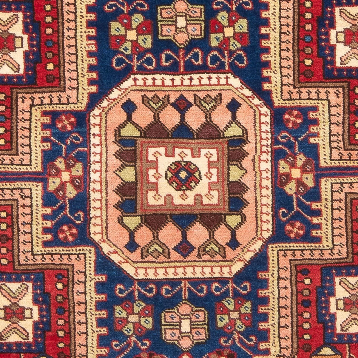 Perser Rug - Nomadic - 196 x 147 cm - blue