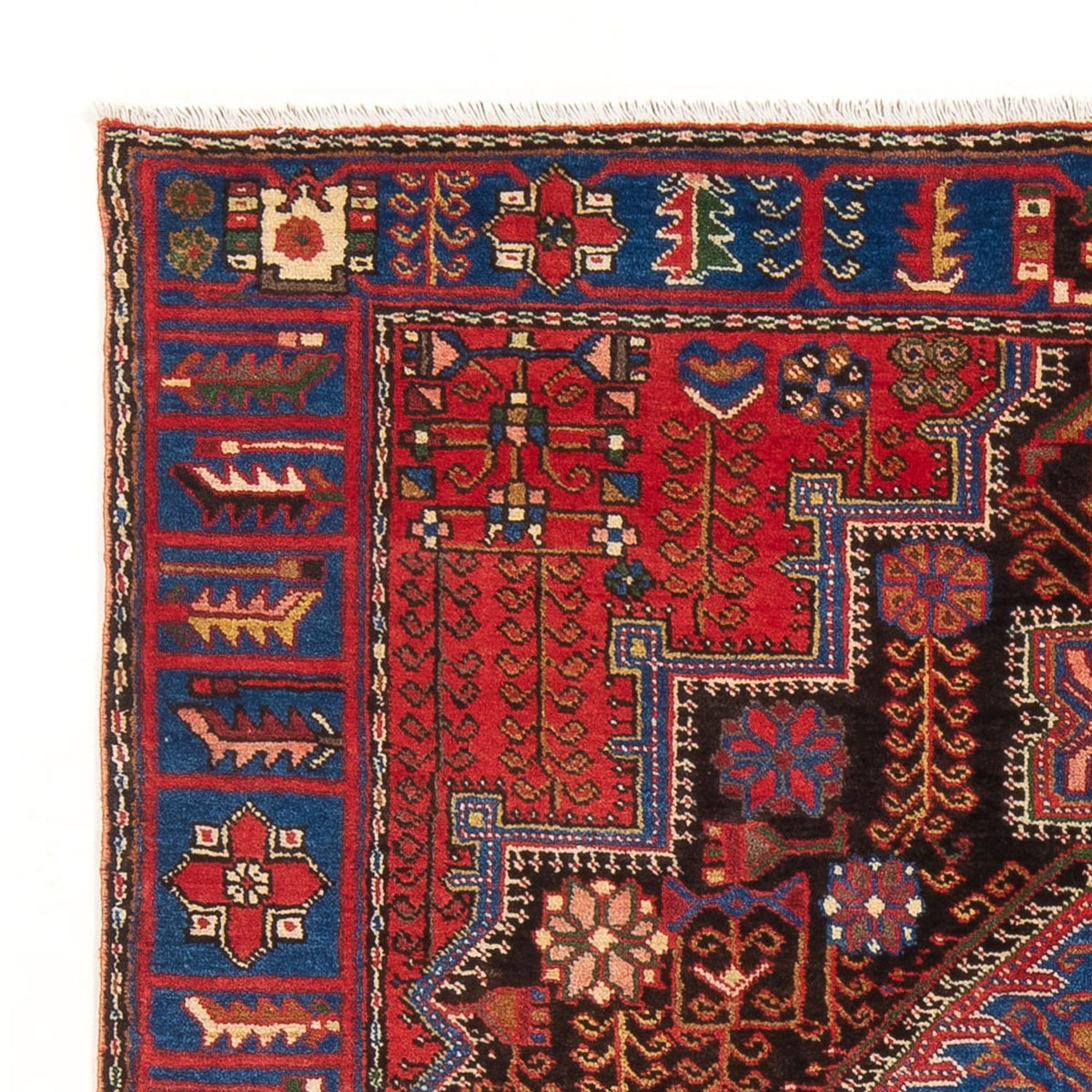 Perser Rug - Nomadic - 213 x 137 cm - blue