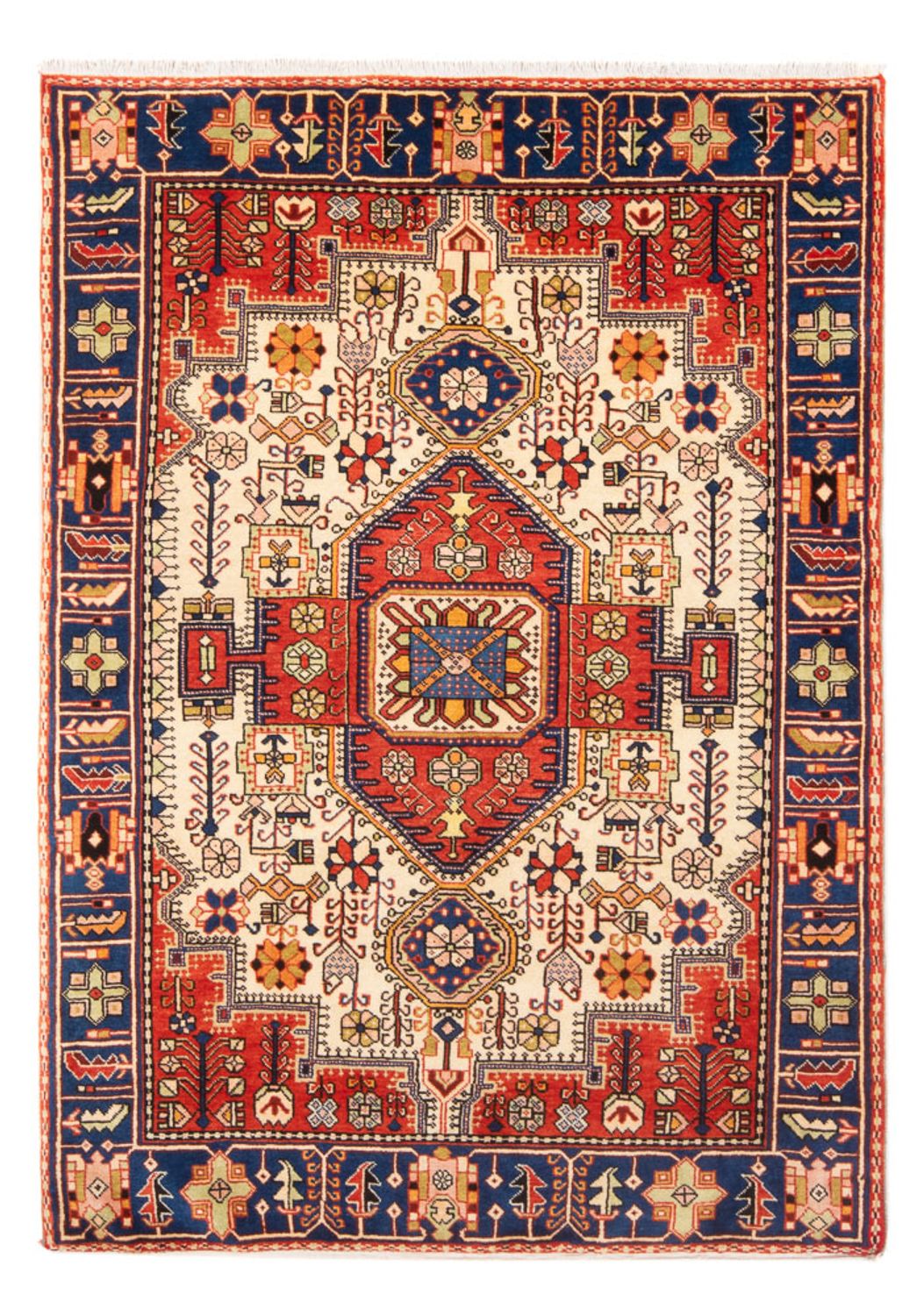 Perser Rug - Nomadic - 186 x 136 cm - red