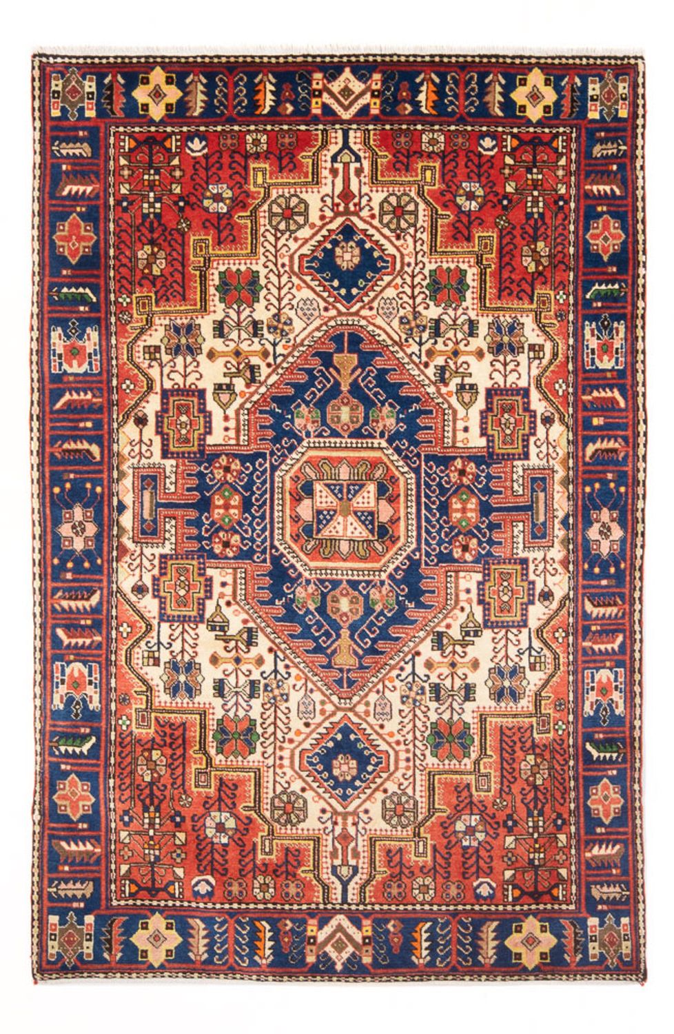 Perser Rug - Nomadic - 197 x 140 cm - blue