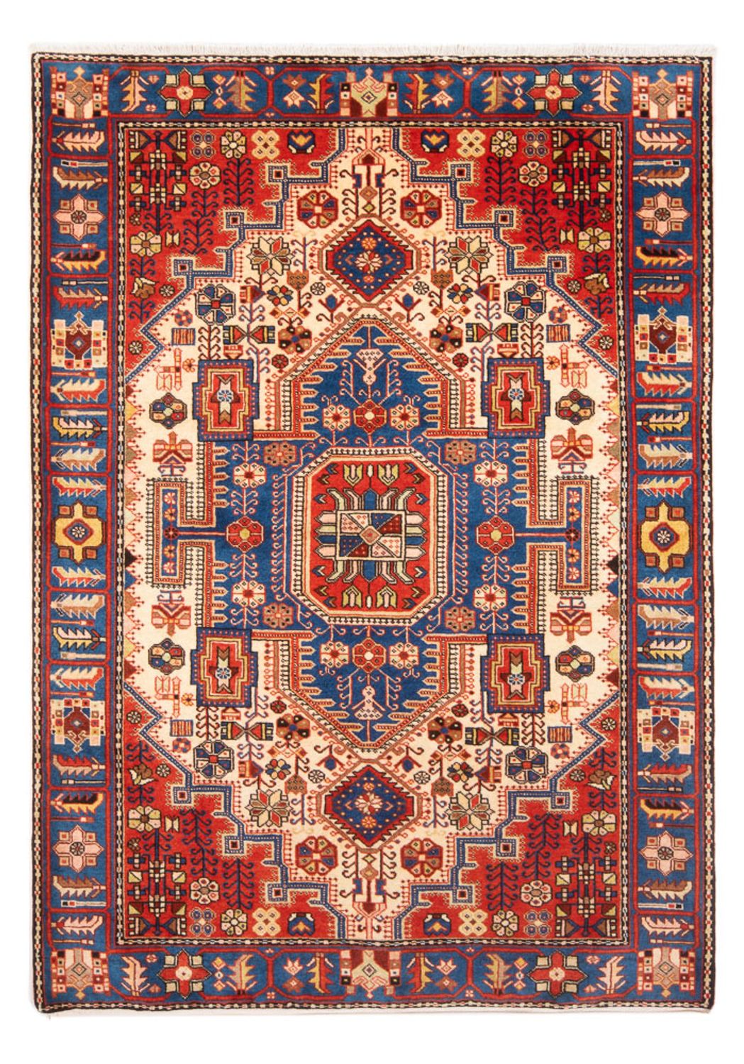 Perser Rug - Nomadic - 200 x 143 cm - blue