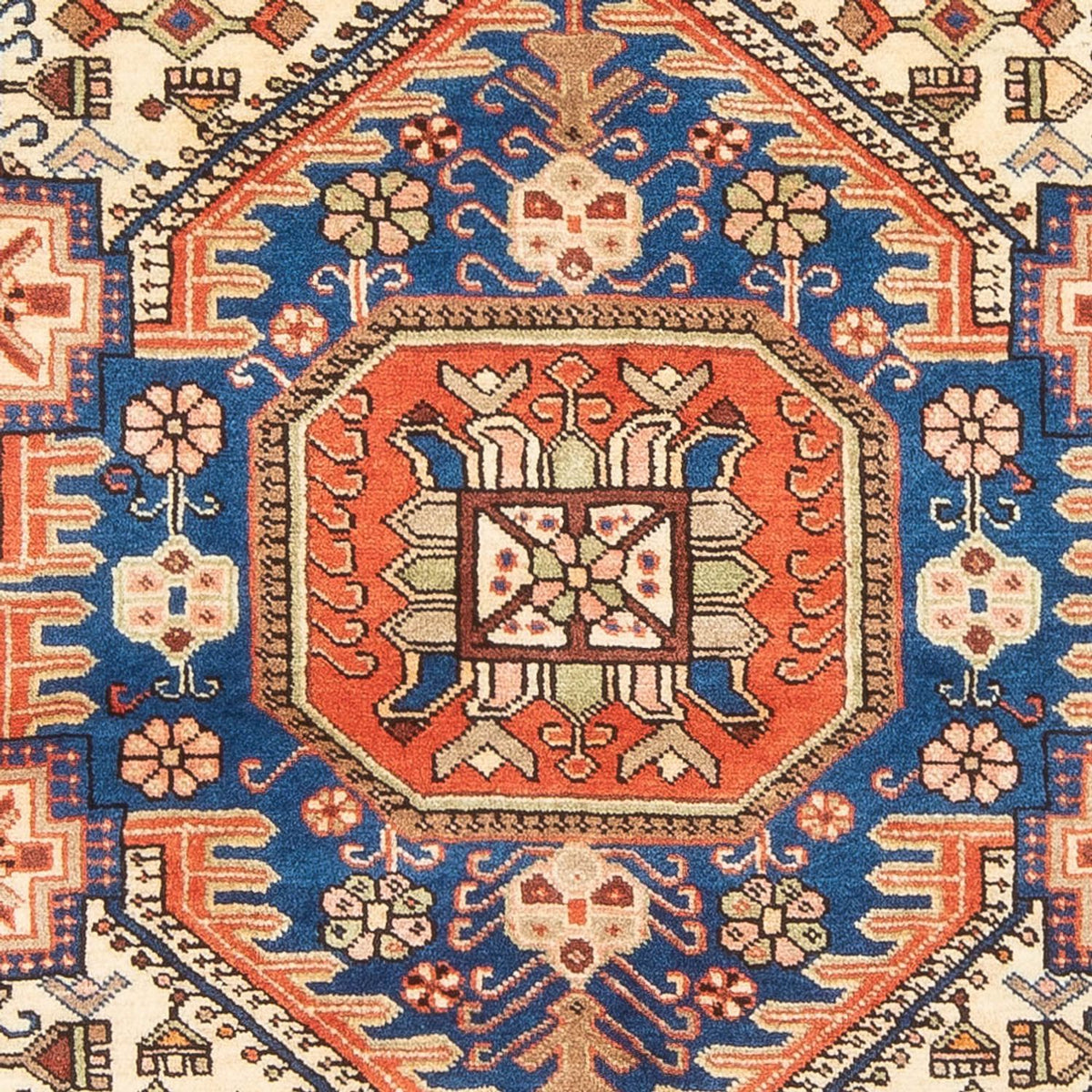 Perser Rug - Nomadic - 200 x 145 cm - blue