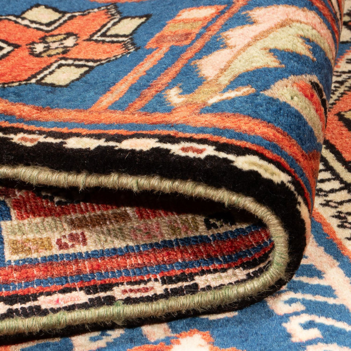 Perser Rug - Nomadic - 200 x 136 cm - blue