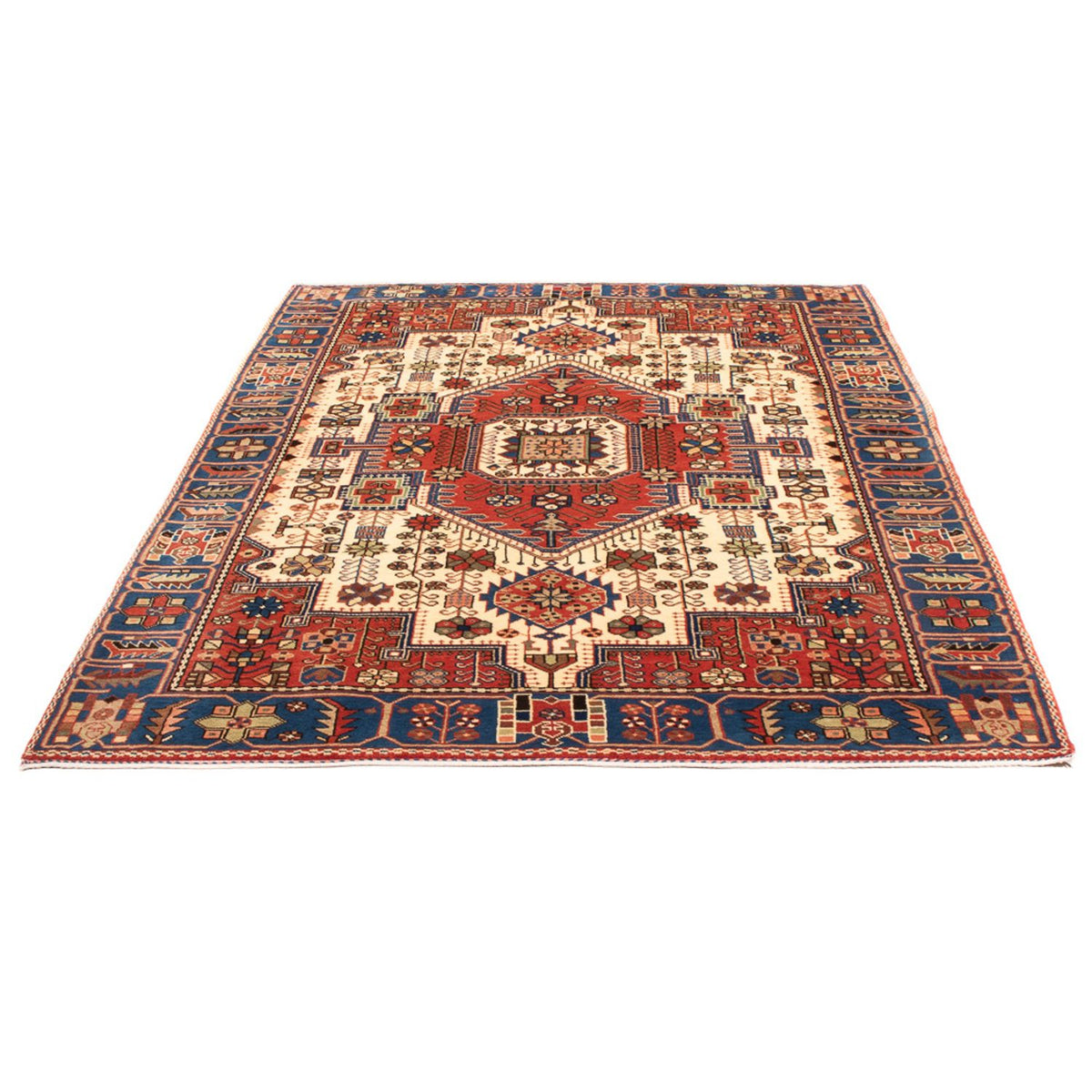 Perser Rug - Nomadic - 203 x 140 cm - red