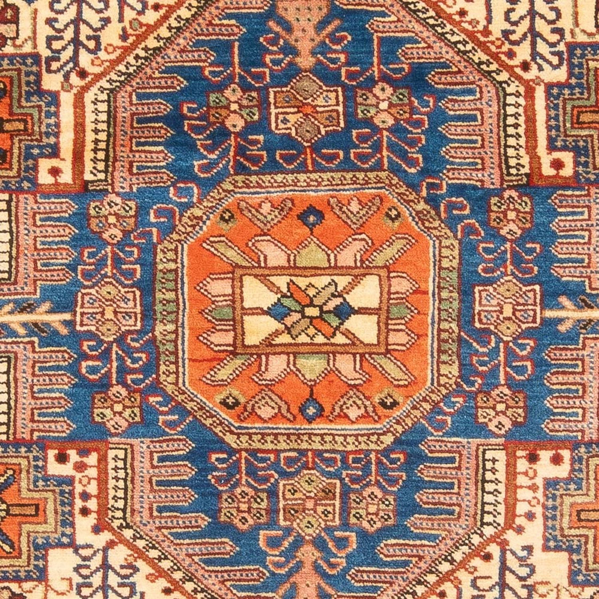 Perser Rug - Nomadic - 205 x 140 cm - blue