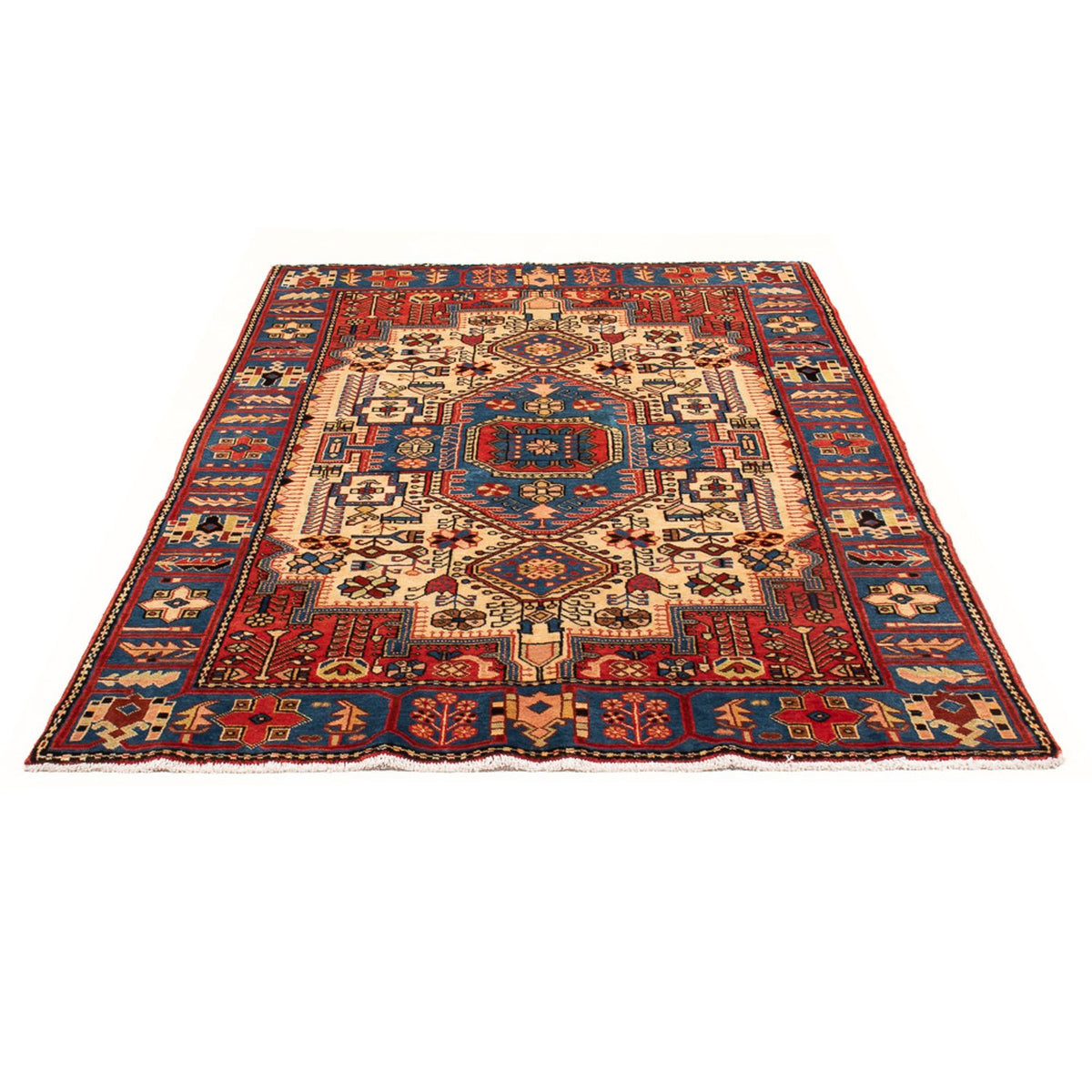 Perser Rug - Nomadic - 200 x 134 cm - blue