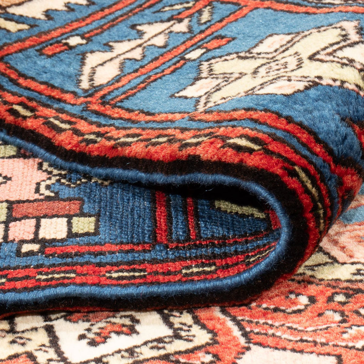 Perser Rug - Nomadic - 188 x 136 cm - blue