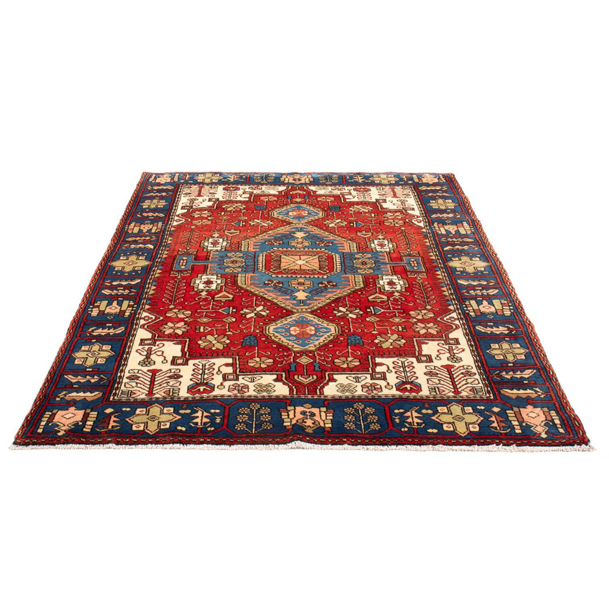 Perser Rug - Nomadic - 188 x 136 cm - blue