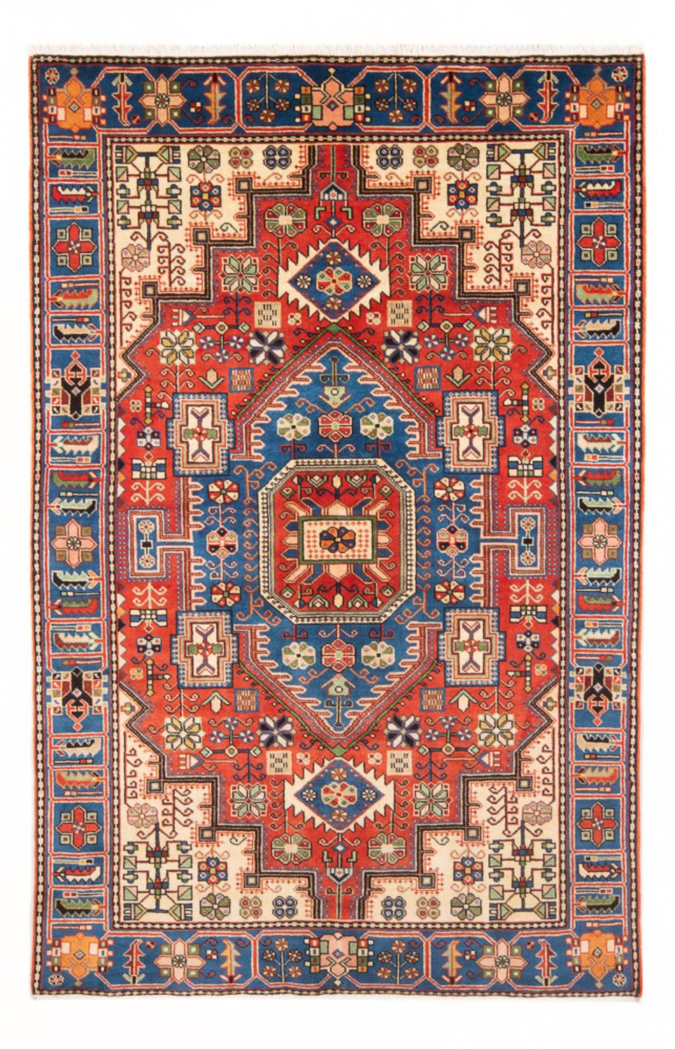 Perser Rug - Nomadic - 203 x 132 cm - blue