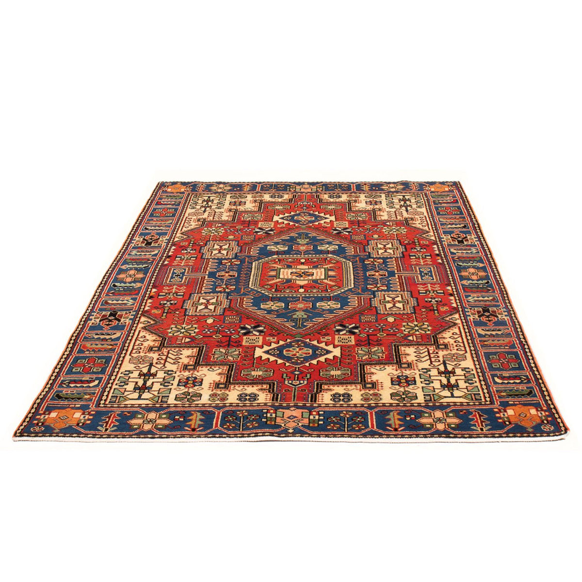 Perser Rug - Nomadic - 203 x 132 cm - blue