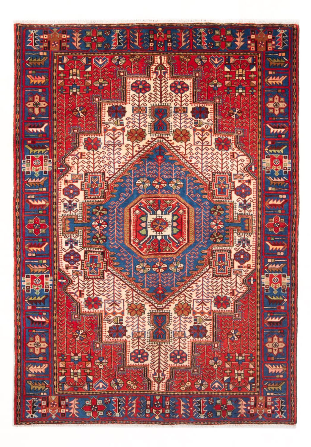 Perser Rug - Nomadic - 195 x 135 cm - blue