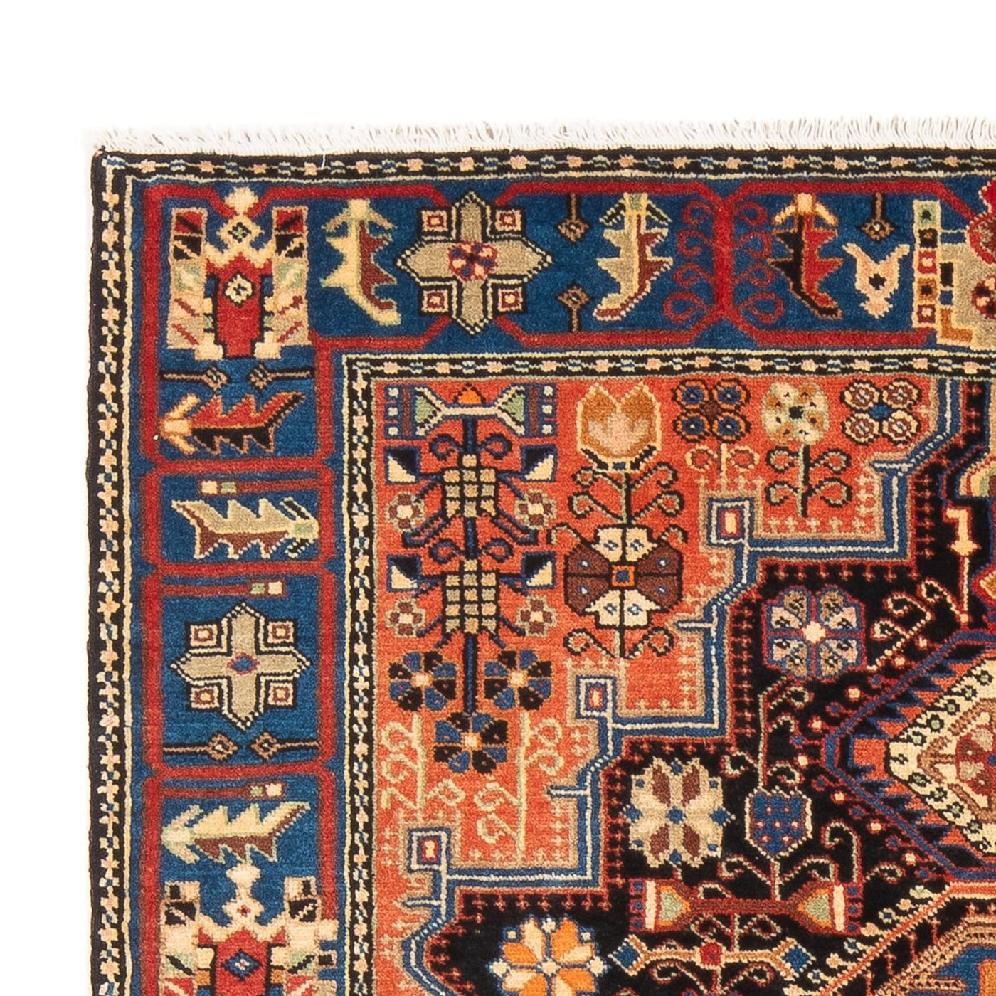 Perser Rug - Nomadic - 198 x 137 cm - dark beige