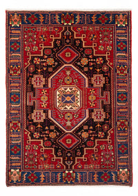 Perser Rug - Nomadic - 200 x 147 cm - bordeaux red