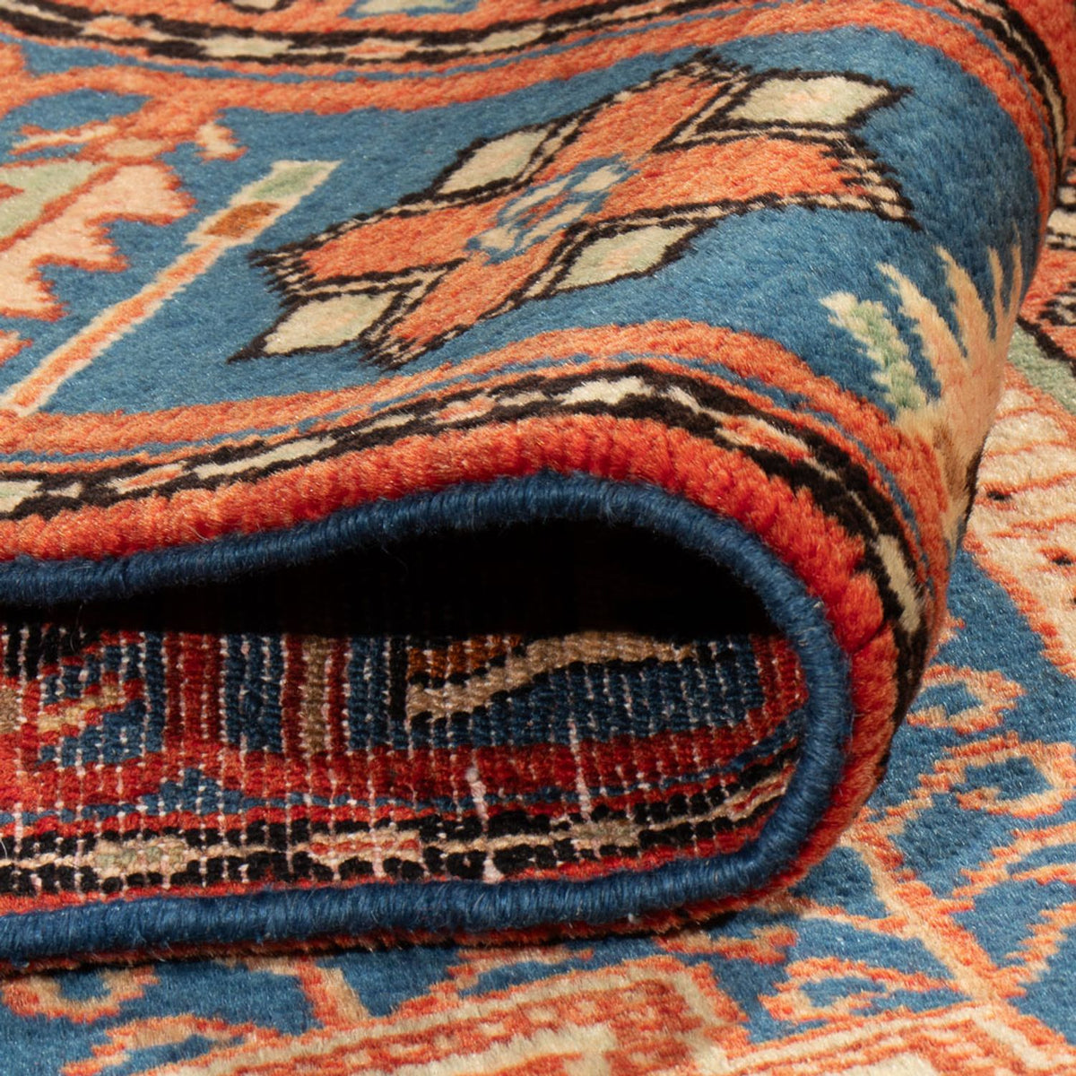 Perser Rug - Nomadic - 204 x 150 cm - blue