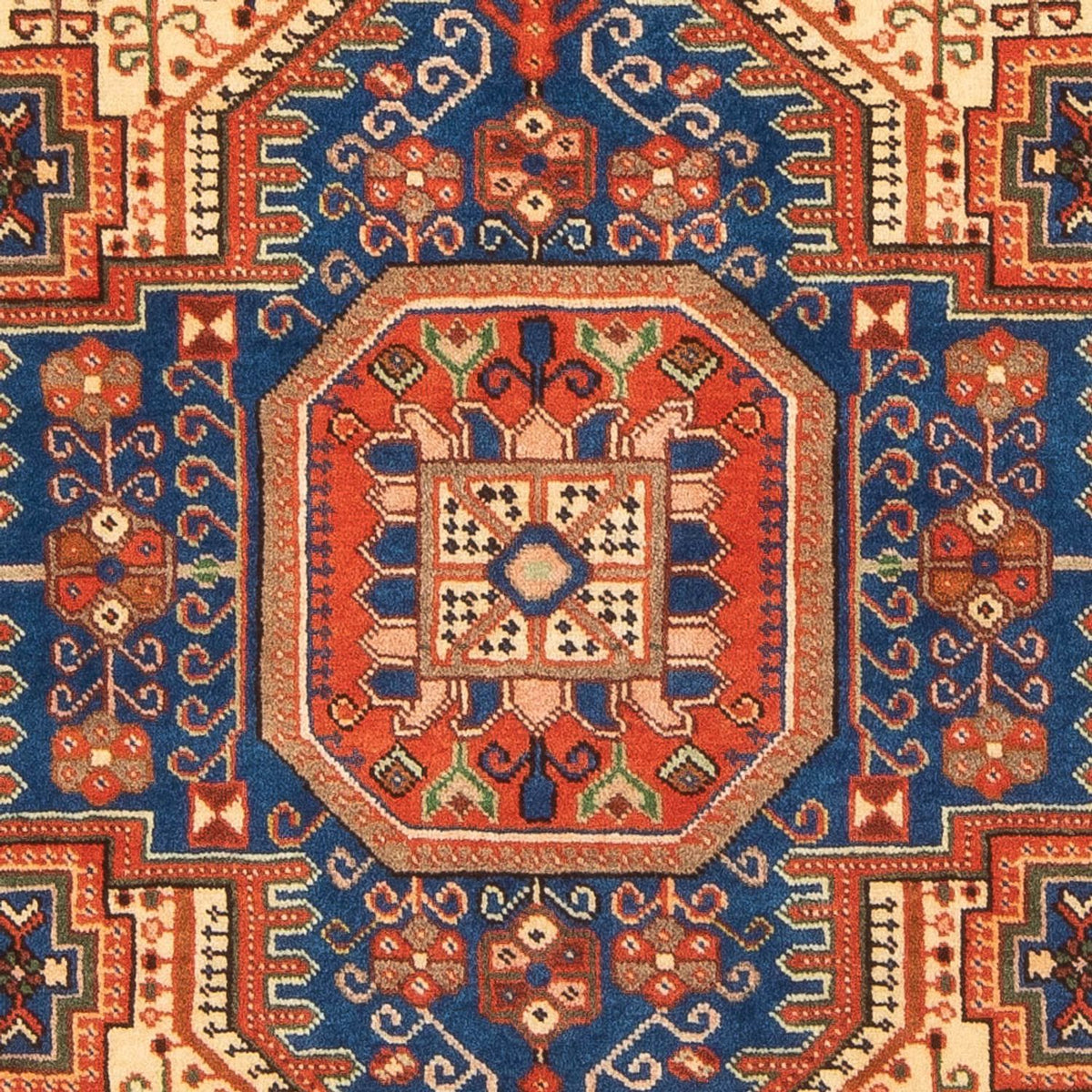 Perser Rug - Nomadic - 198 x 147 cm - light beige