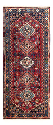 Runner Perser Rug - Nomadic - 218 x 76 cm - dark red