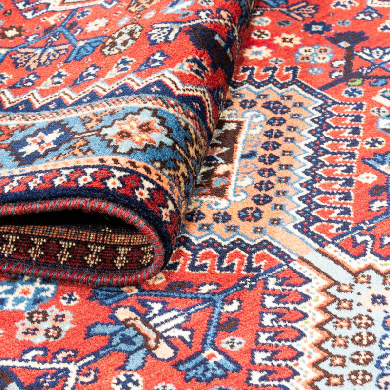 Runner Perser Rug - Nomadic - 218 x 76 cm - dark red