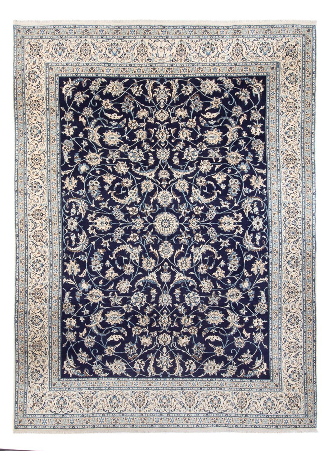 Perser Rug - Nain - 405 x 292 cm - dark blue