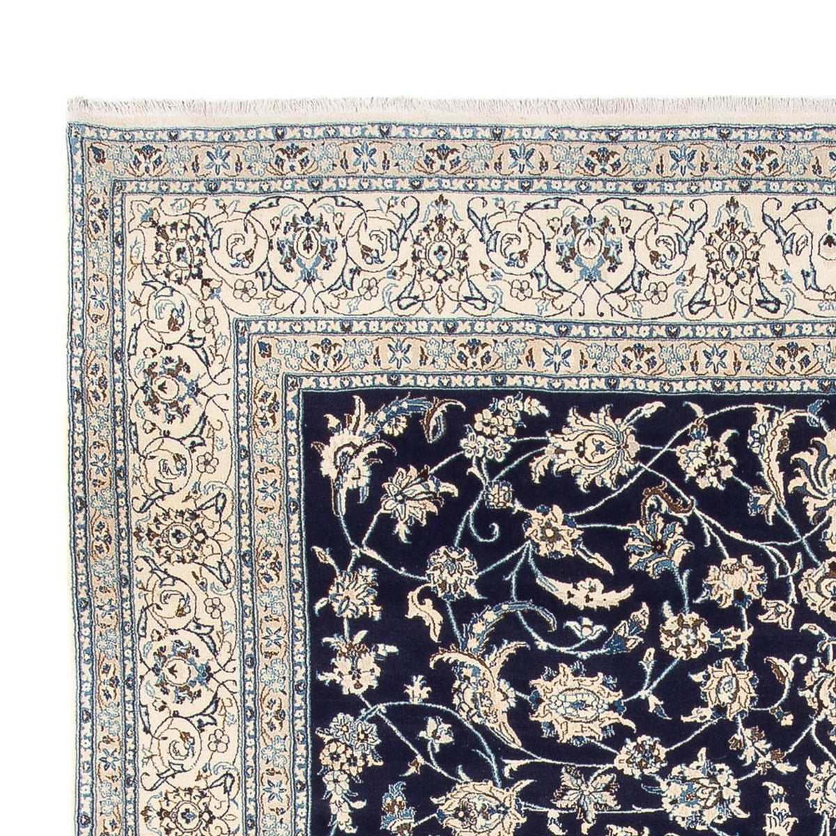 Perser Rug - Nain - 405 x 292 cm - dark blue