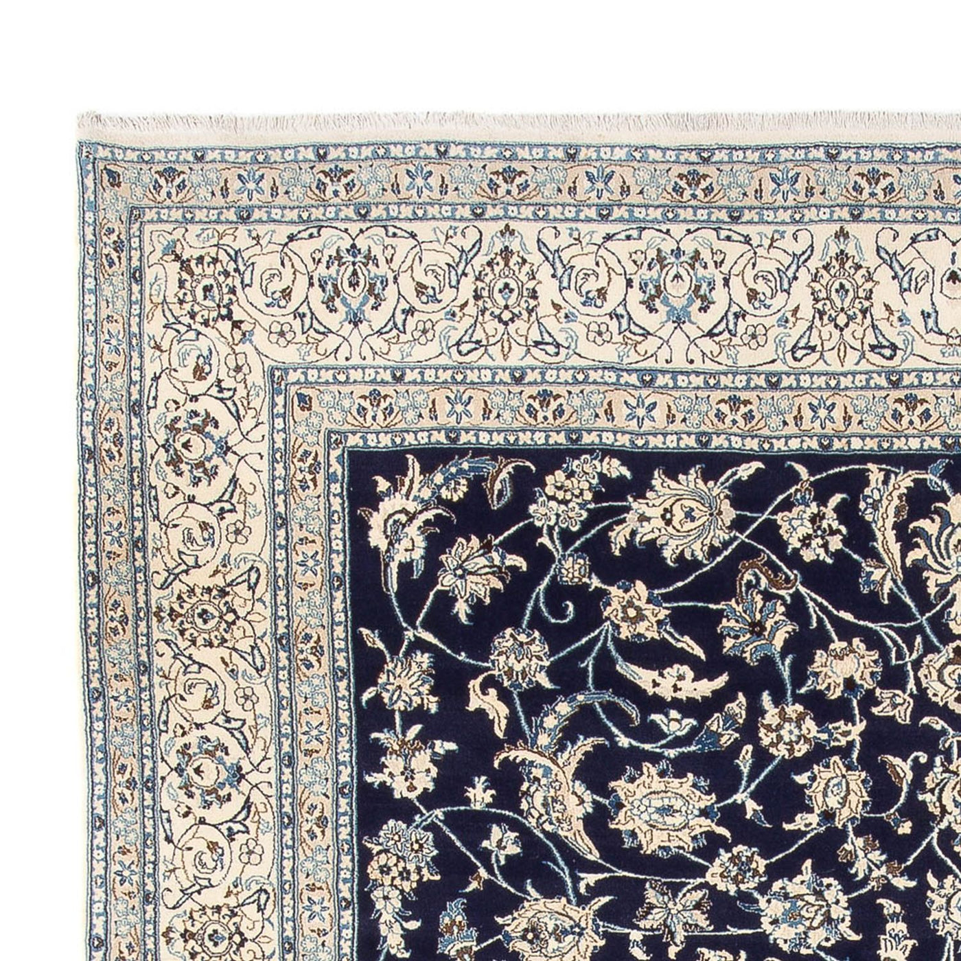 Perser Rug - Nain - 405 x 292 cm - dark blue