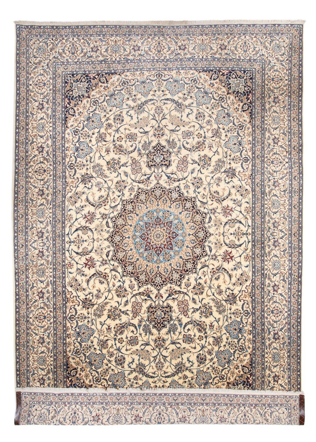 Perser Rug - Nain - 460 x 305 cm - light beige