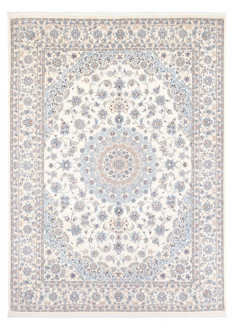 Perser Rug - Nain - Premium - 236 x 169 cm - light blue