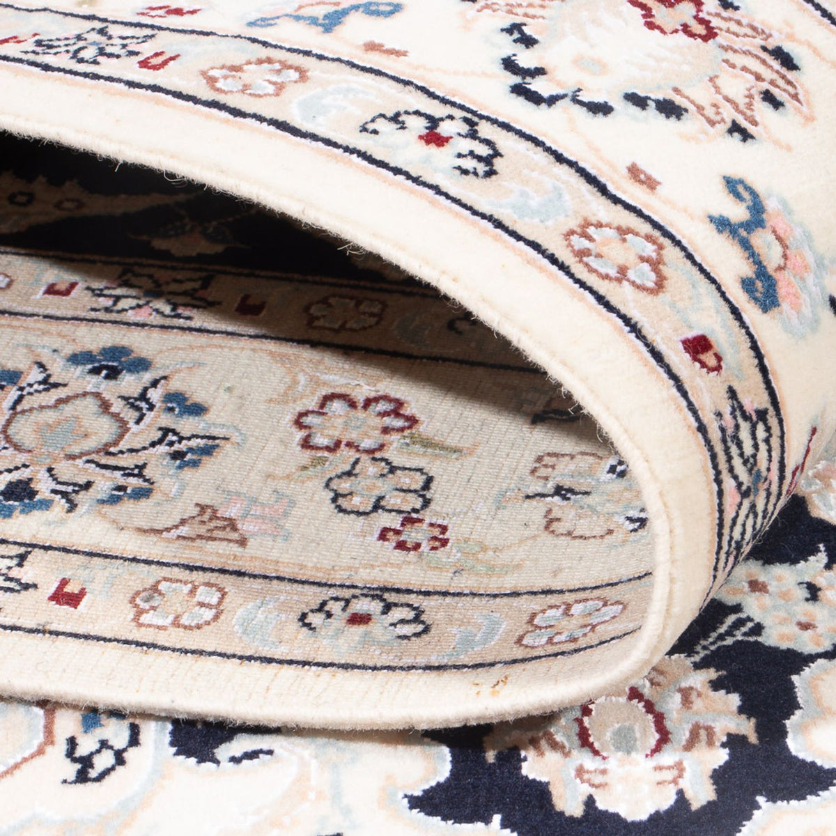 Perser Rug - Nain - Premium - 164 x 108 cm - dark blue