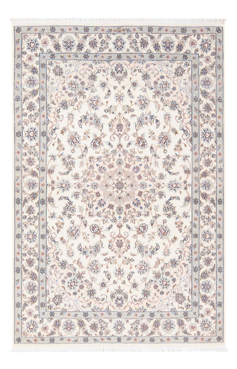 Perser Rug - Nain - Premium - 162 x 110 cm - light blue