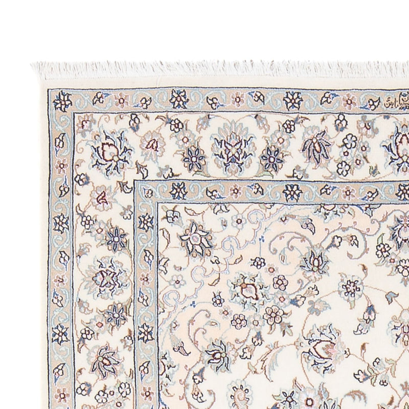 Perser Rug - Nain - Premium - 162 x 110 cm - light blue