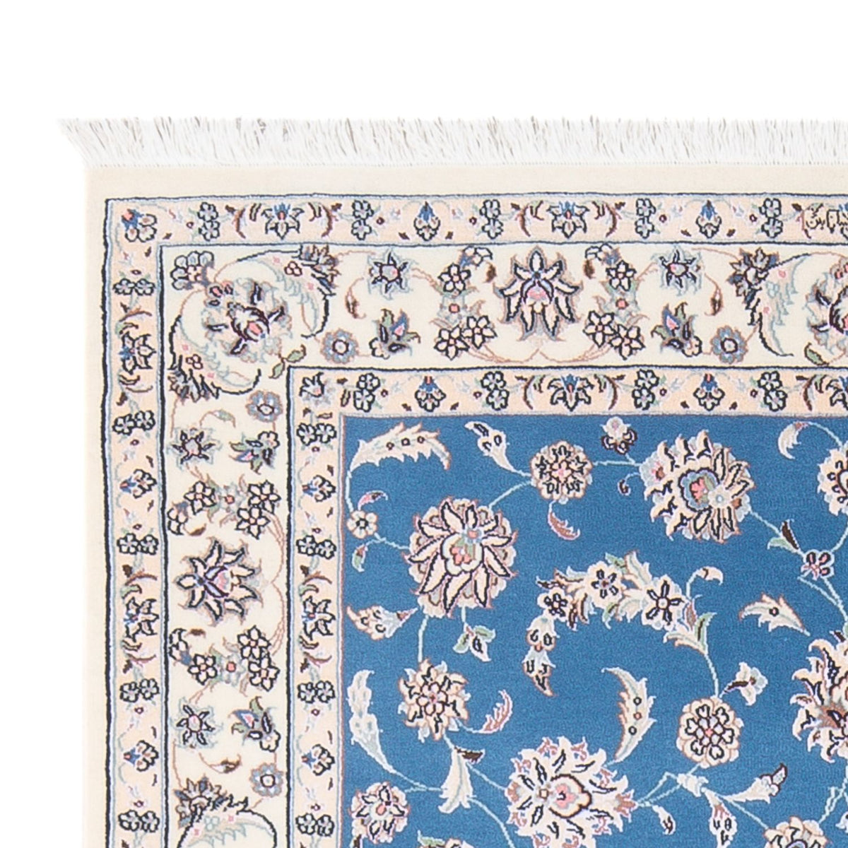 Perser Rug - Nain - Premium - 156 x 111 cm - blue