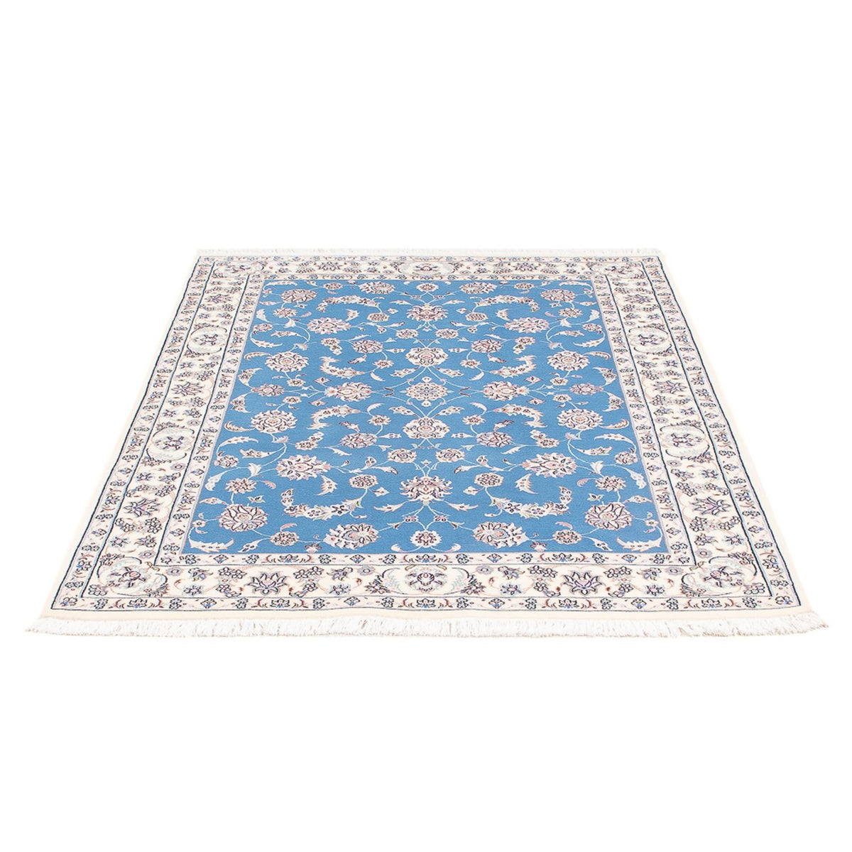 Perser Rug - Nain - Premium - 156 x 111 cm - blue
