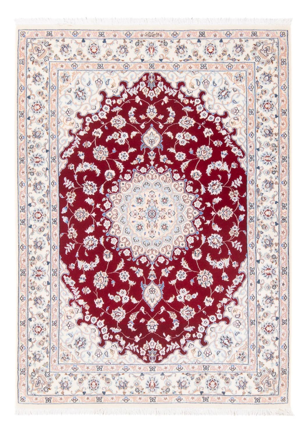 Perser Rug - Nain - Premium - 154 x 108 cm - red