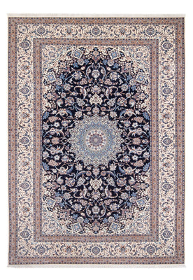 Perser Rug - Nain - Premium - 273 x 184 cm - dark blue