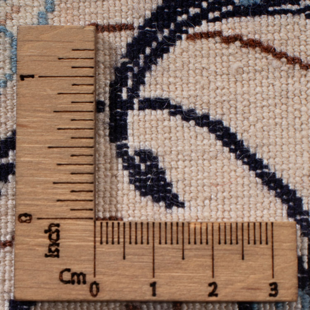 Perser Rug - Nain - Premium - 273 x 184 cm - dark blue