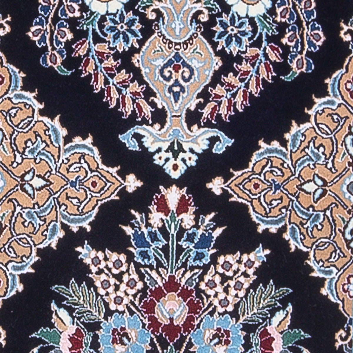 Runner Perser Rug - Nain - Premium - 228 x 48 cm - dark blue