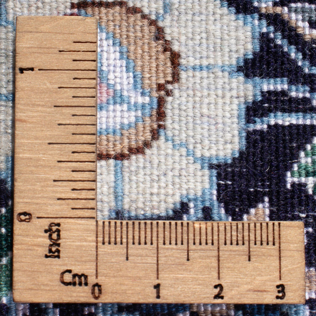 Runner Perser Rug - Nain - Premium - 228 x 48 cm - dark blue