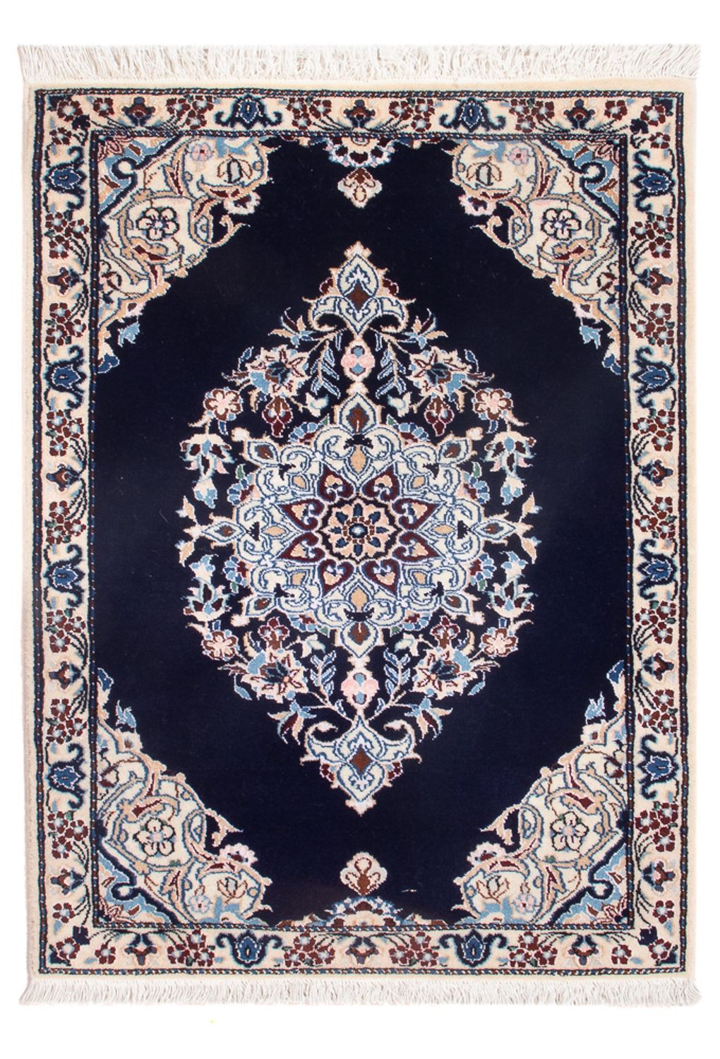 Perser Rug - Nain - Premium - 75 x 50 cm - light blue