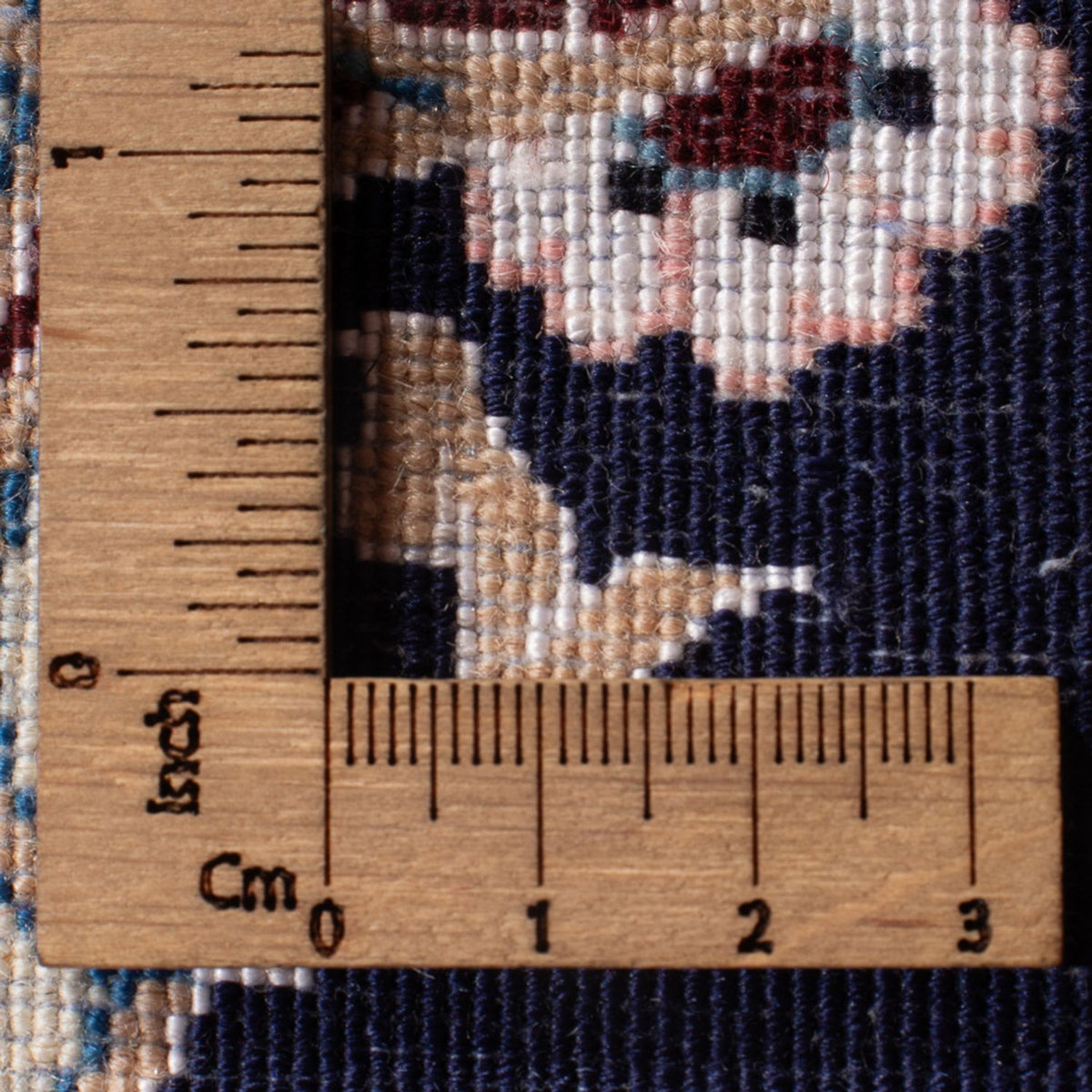 Perser Rug - Nain - Premium - 75 x 50 cm - light blue